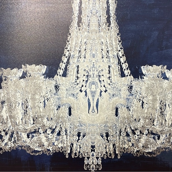 Oliver Gal Art Oliver Gal Chandelier Royal Gala Night Silver